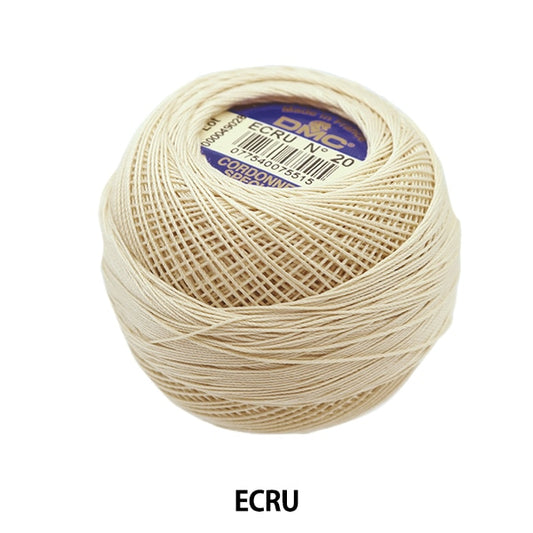 钩编线 “ Cordone Special＃20G Ecru” DMC Dewhm Sea