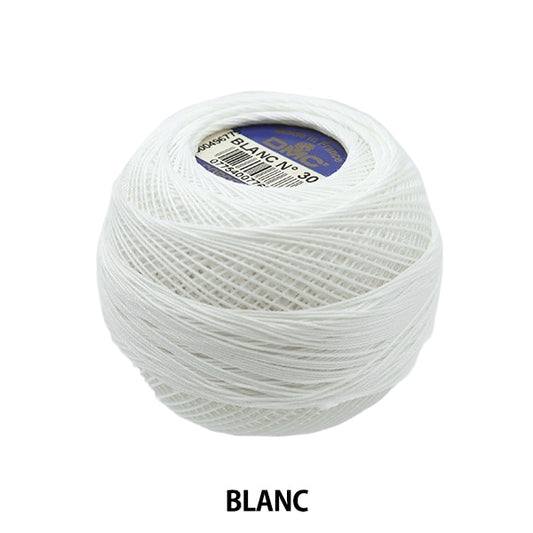 钩编线 “ Cordone Special＃30 20G Blanc” DMC Diementsea