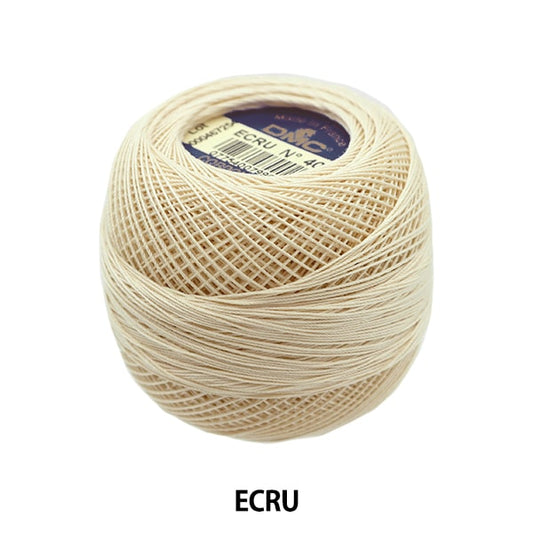 钩编线 “ Cordone Special＃40 20G ECRU” DMC DeWems