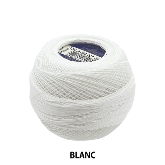 钩编线 “ Cordone Special＃50 20G Blanc” DMC Dewems