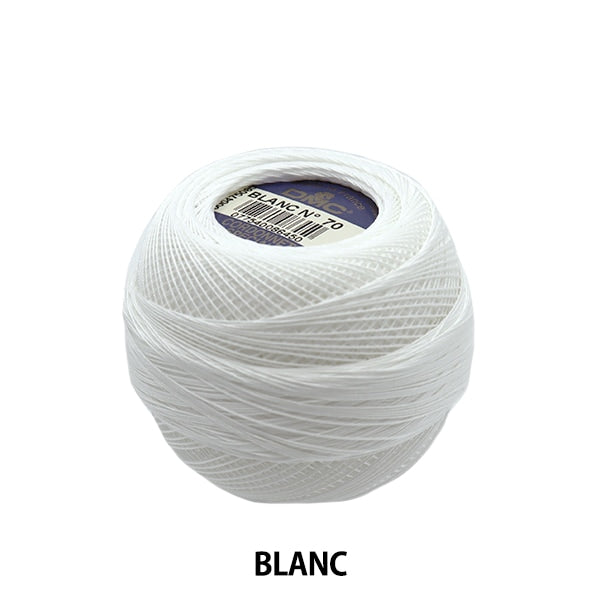 钩编线 “ Cordone Special＃70 20G Blanc” DMC Diementsea