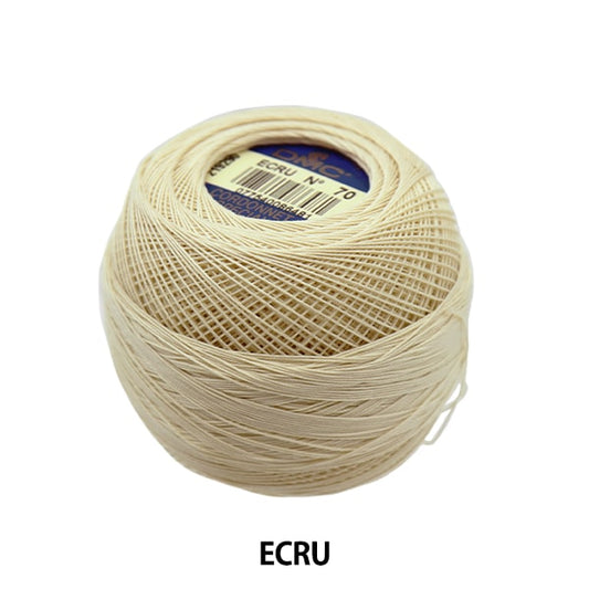钩编线 “ Cordone Special＃70 20G ECRU” DMC DEWEMS