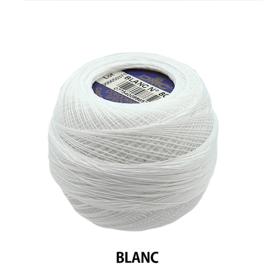 钩编线 “ Cordone Special＃80 20G Blanc” DMC Diementsea