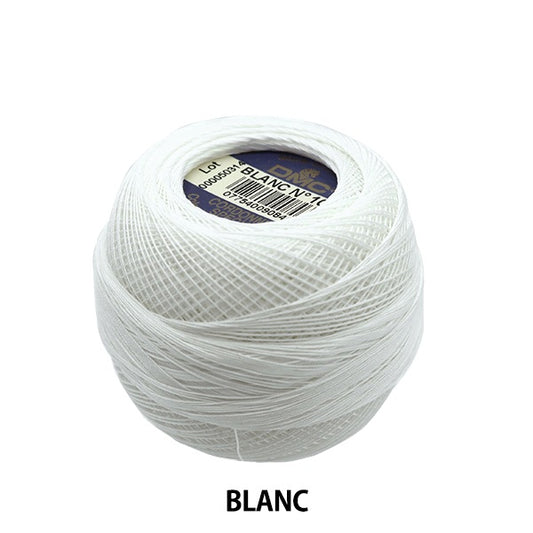 钩编线 “ Cordone Special＃100 20G Blanc” DMC Dewems