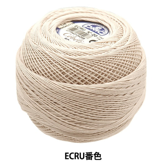 钩编线 “ Severia＃20 50G ECRU” DMC DEWHM SEA