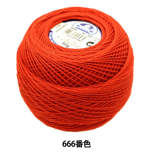 钩编线 “ Severia＃10 50G 666 167A/10” DMC DEWHM SEA