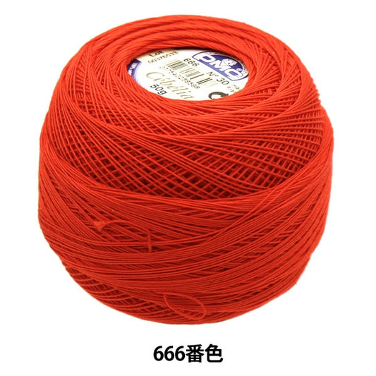 钩编线 “ Severia＃30 50G 666 167A/30” DMC DEWHM SEA
