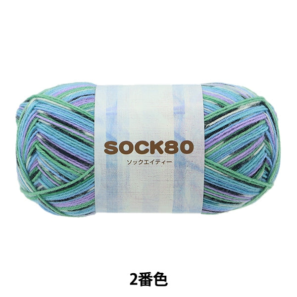 Fall and winterYarn "SOCK80 (Sock AT) No. 2" SKIYARN Ski Yarn
