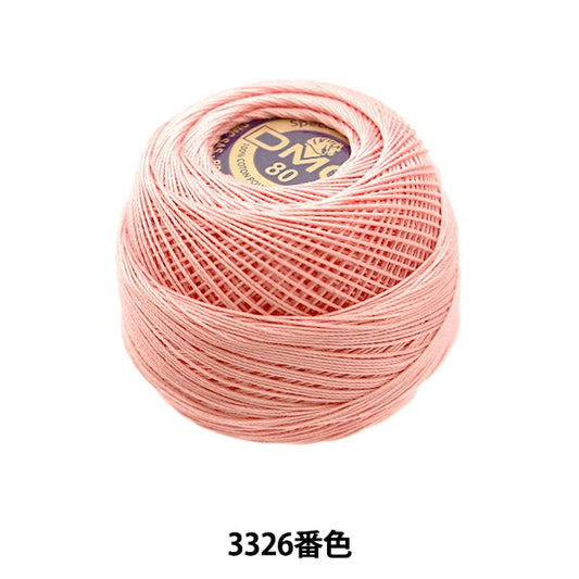 钩编线 “特殊Dantel＃80 5G 3326颜色” DMC Dewems