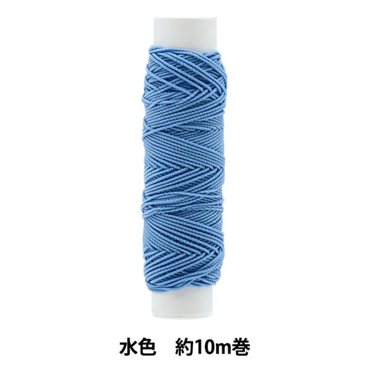鬆緊繩 “聚氨酯鬆緊繩katan淺藍色約10m kW91267] kintenma kinenma