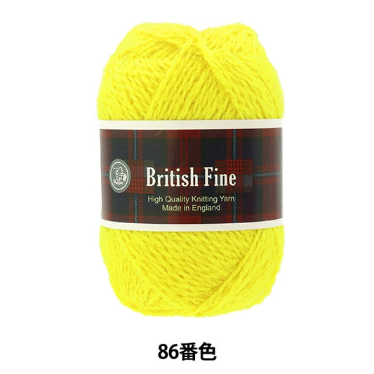 秋冬纱线 “英国罚款（英国精美）第86颜色” Puppy