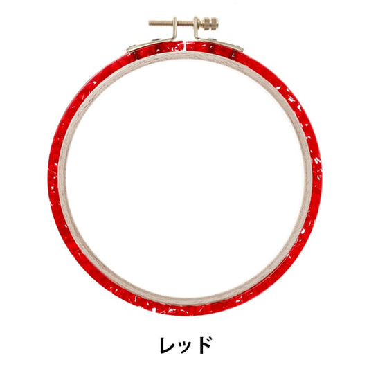 刺绣框架“ Sabae刺绣框架红色SABA04-RE” DMC DEWHM SEA