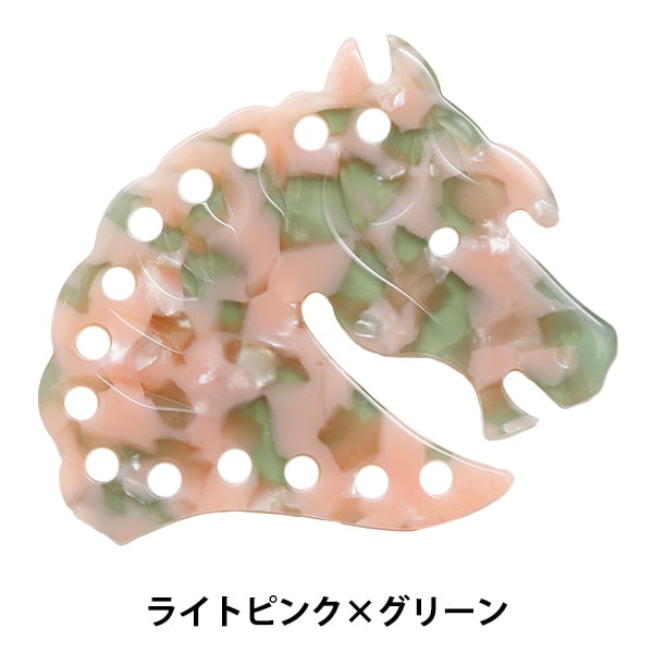 Embroidery supplies "Sabae Organizer Light Pink x Green SABA05-LPK × GR" DMC Diementsea