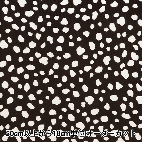 [From quantity 5] Fabric "Call Ten Dalmesian Black 38107-1D"