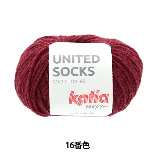 袜子纱线 纱线 “联合袜子16颜色” Katia Catia