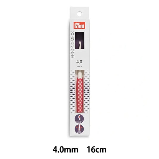 編織針 “人體工程學 鉤針 16厘米玫瑰4.0mm] prym prim