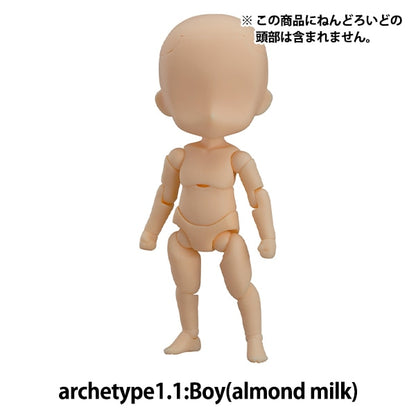 娃娃本身“ nendoroid doru Archetype1.1：男孩（杏仁牛奶）”好微笑公司好微笑公司
