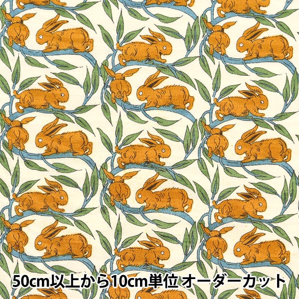 [來自數量5] 織物 “自由織物Picadilly Poppin棉尾33332262-DP” Liberty Japan