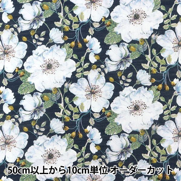 [From quantity 5] Fabric "Liberty Fabric LiyoselLawn Doreset Rose DC30096-CS] Liberty Japan