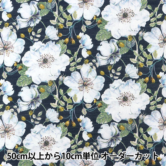 [From quantity 5] Fabric "Liberty Fabric LiyoselLawn Doreset Rose DC30096-CS] Liberty Japan