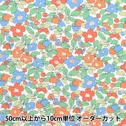 [From quantity 5] Fabric "Liberty Fabric Tana lawn Betzy Berry 36302107-YE] Liberty Japan