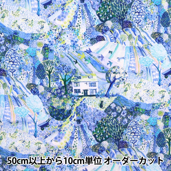 [来自数量5] 织物 “自由结构 塔纳草坪 皇家橡树屋3637281-y] Liberty Japan