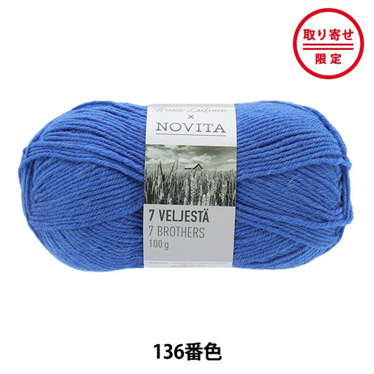 秋冬纱线 “ 7brothers 136颜色Roberto” Novita Novita