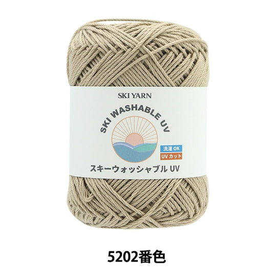 春夏纱线 “滑雪液紫外线5202颜色”滑雪滑雪纱