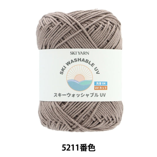 春夏纱线 “滑雪液紫外线5211颜色”滑雪滑雪纱