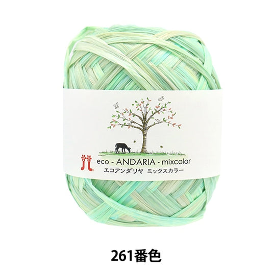 工艺纱线 “ Ecoandariya混合颜色261颜色” Hamanaka