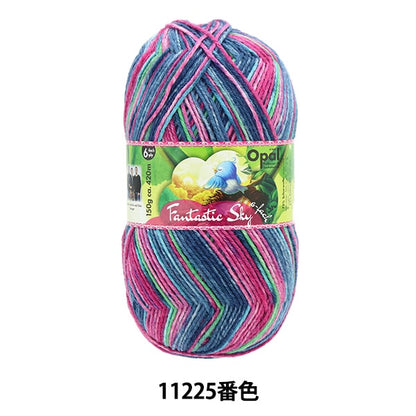 襪子紗 紗線 “幻想Kai 6ply 11225顏色”蛋白石蛋白石