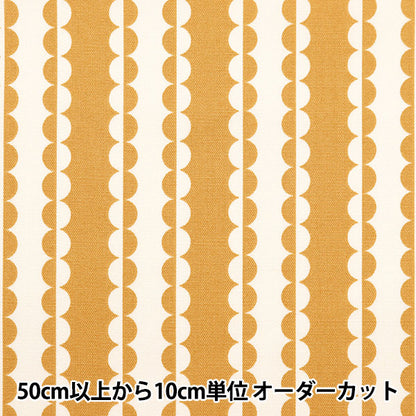 [来自数量5] 织物 『牛津布 onner点条纹黄色on10498-b]
