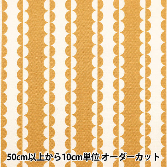 [来自数量5] 织物 『牛津布 onner点条纹黄色on10498-b]
