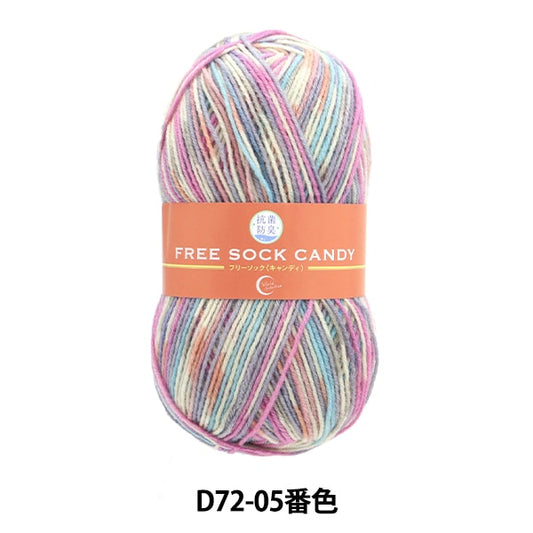 袜子纱线 纱线 “抗菌除臭剂免费袜子糖果D72-05”世界选择世界选择