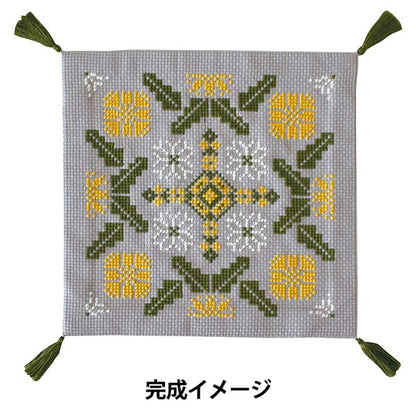 Embroidery kit "Folkloa Pattern Dandelion Popular 9100" Olympus