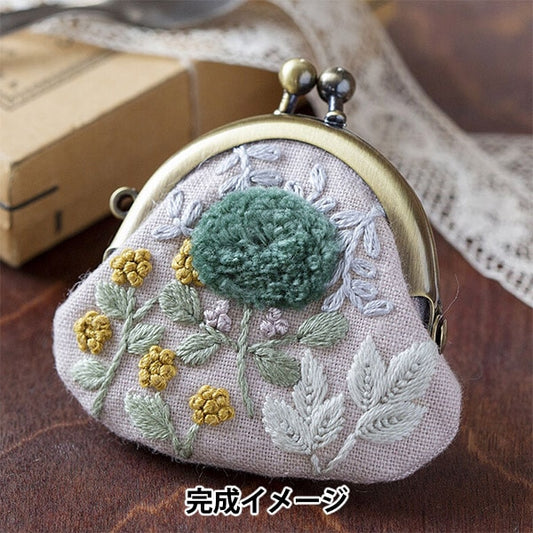 刺绣套件“ smirna flower mini小钱包 绿色phc-115-2]零件和平