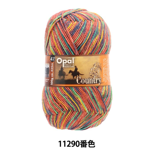 袜子纱线 纱线 “国家4Ply 11290颜色”蛋白石蛋白石