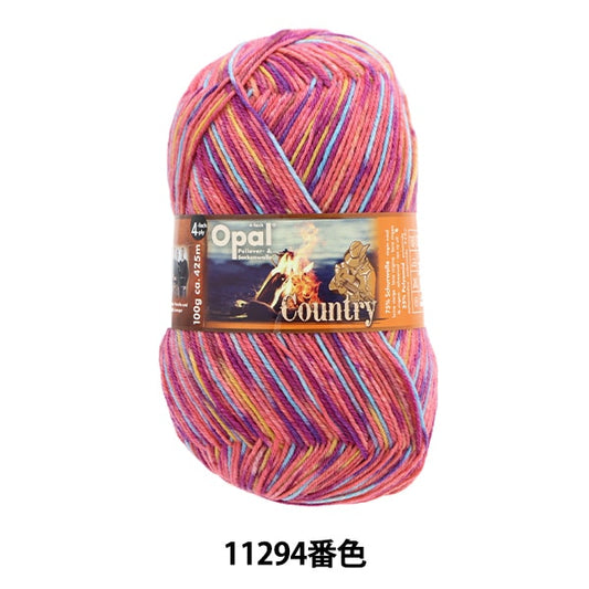 袜子纱线 纱线 “国家4Ply 11294颜色”蛋白石蛋白石