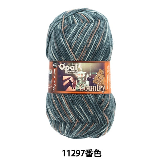 袜子纱线 纱线 “国家4Ply 11297颜色”蛋白石蛋白石