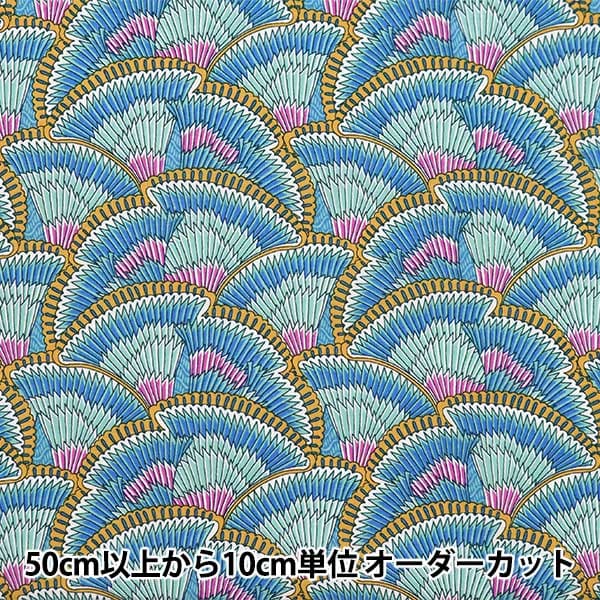 [From quantity 5] Fabric "Liberty Fabric Tana lawn Ikaras 3633215-23ct] Liberty Japan