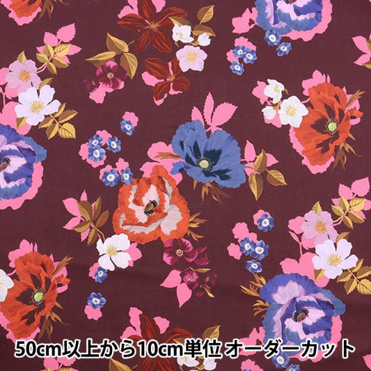 [From quantity 5] Fabric "Liberty Fabric Tana lawn Valley of Naisa 3633223-23ct] Liberty Japan