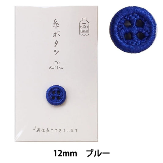 按鈕“線程按鈕12mm藍色15-406” kawaguchi kawaguchi kawaguchi