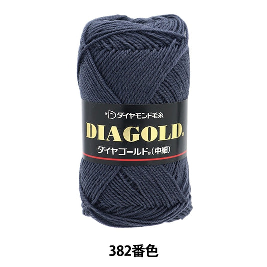 秋冬纱线 “钻石黄金（中间 - 侧）382颜色” DIAMOND KNITTING YARN