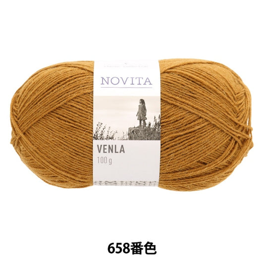秋冬纱线 “ Venla 658 No. 658 Color Otts Wheat” Novita Novita