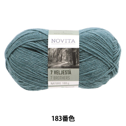 Fall and winterYarn "7brothers Nature 183 Color Drop" Novita Novita