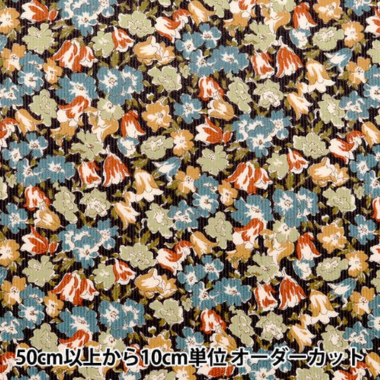 [From quantity 5] Fabric "Liberty Fabric CorduroyPrint Froralia 3633242-23A] Liberty Japan
