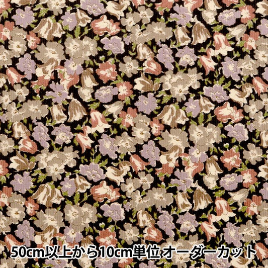 [From quantity 5] Fabric "Liberty Fabric CorduroyPrint Froralia 3633242-J23A] Liberty Japan