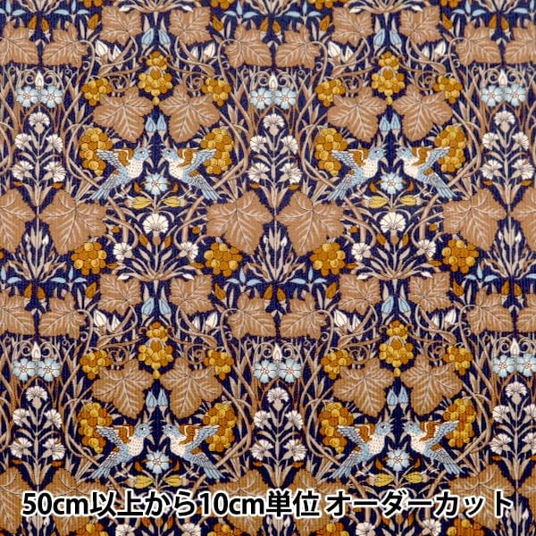 [From quantity 5] Fabric "Liberty Fabric CorduroyPrint Vine Thief 1223204L117JA] Liberty Japan