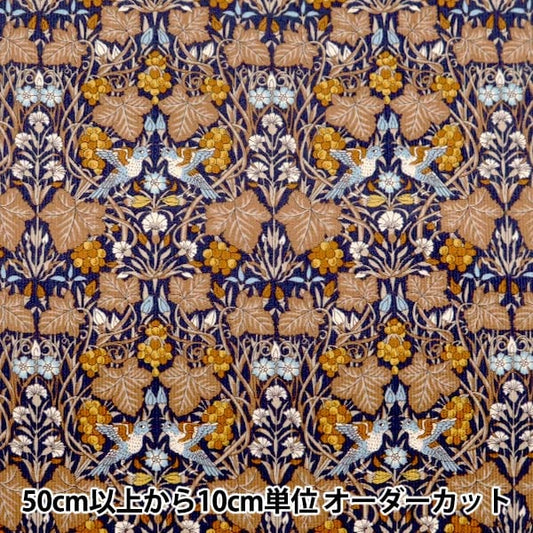 [From quantity 5] Fabric "Liberty Fabric CorduroyPrint Vine Thief 1223204L117JA] Liberty Japan