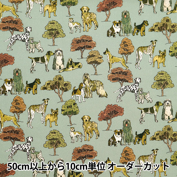 [From quantity 5] Fabric "Liberty Fabric Tana lawn Hyde Park Houng 363J7301-A] Liberty Japan
